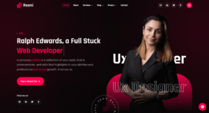 Personal Portfolio Resume Template | Reeni